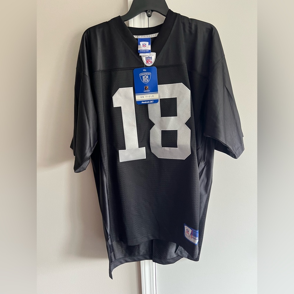 NWT - Raiders Randy Moss Jersey #18